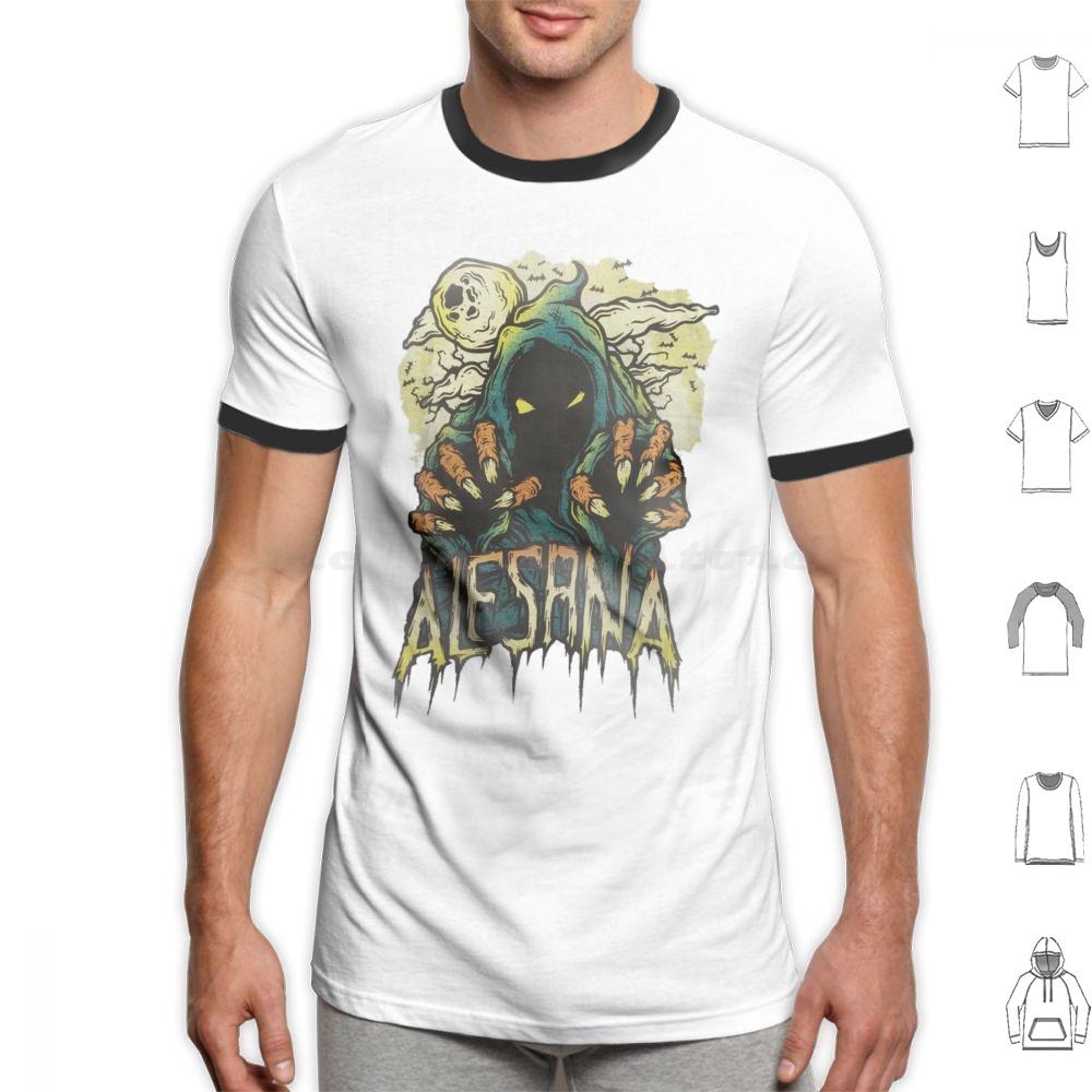 Alesana 23 T-Shirt Große Größe 100% Baumwolle Alesana Band Musik Metal Hardcore Post Hardcore Emo Szene Scenemo Punk Scenecore