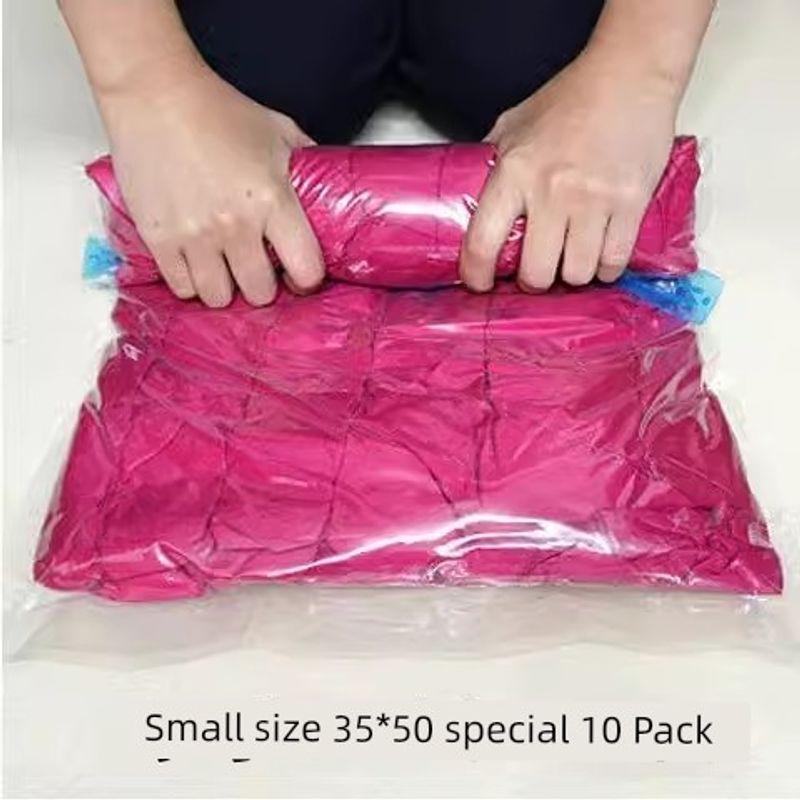 Travel Hand Roll Compression Bag Vacuum Buggy Bag No Pumping Business Trip For Home Luggage Clothing Clothes Storage and Carrying
