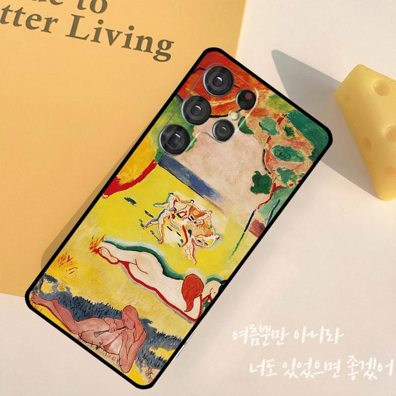 Henri Matisse Art Painting Phone Case For Samsung Galaxy S25 Ultra S9 S10 S20 S22 S21 S23 FE S24 Plus Back Cover Shell