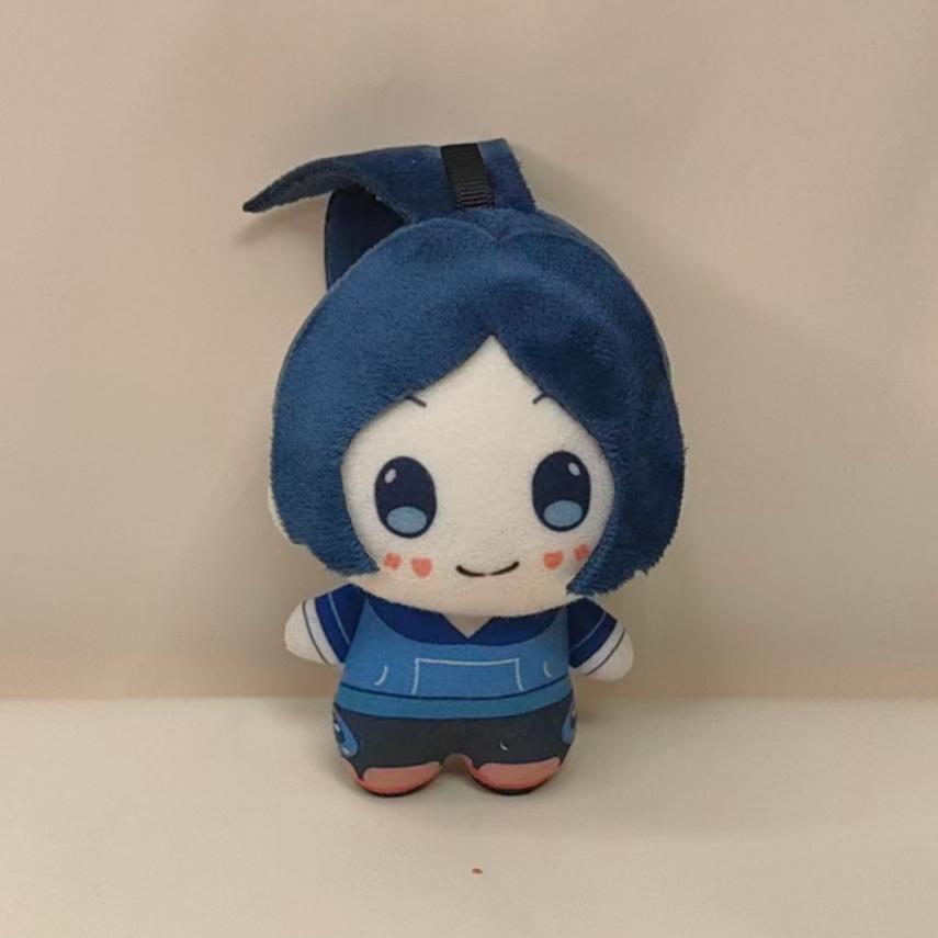 

8cm Anime DRAGON WARRIOR Plush Toys Pendant ZERO Lan Tian Hua Stuffed Doll Keychain Plushie Key ring Christmas Gifts
