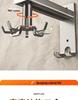 Wall-Mounted Rotating Hook & Storage Rack for Kitchen Utensils - Punch-Free Installation