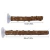 3lots Chewing Exercise Stick Pet Parrots Stand Solid Wood Standing Stick Poles Bird Cage Accessories Pet Toy