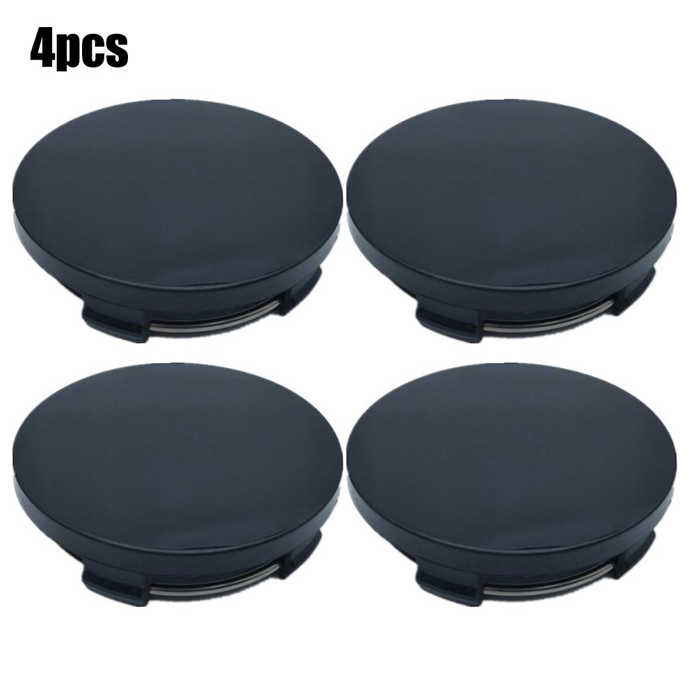 4Pcs 60MM Universal Car Hub Center Covers Car Vehicle Wheel Hub Center Cap Cover Anti-Rust Protection Covers Caps