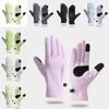 Men Women Warm Touchscreen Gloves With Nonslip Fleece For Winter Outdoor Cycling