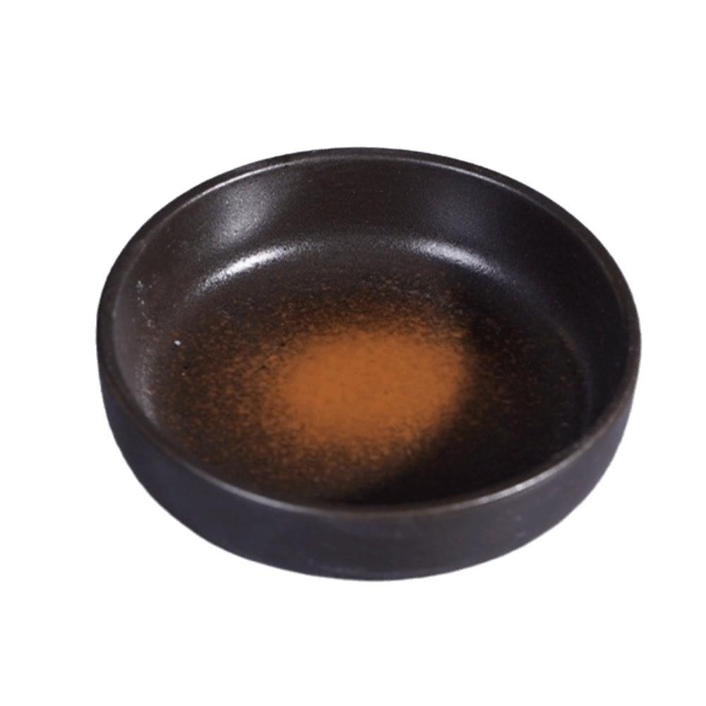 Retro Seasoning Dish Ceramic Ceramic Plate Japanese Style Dipping Bowl Japanese Cuisine