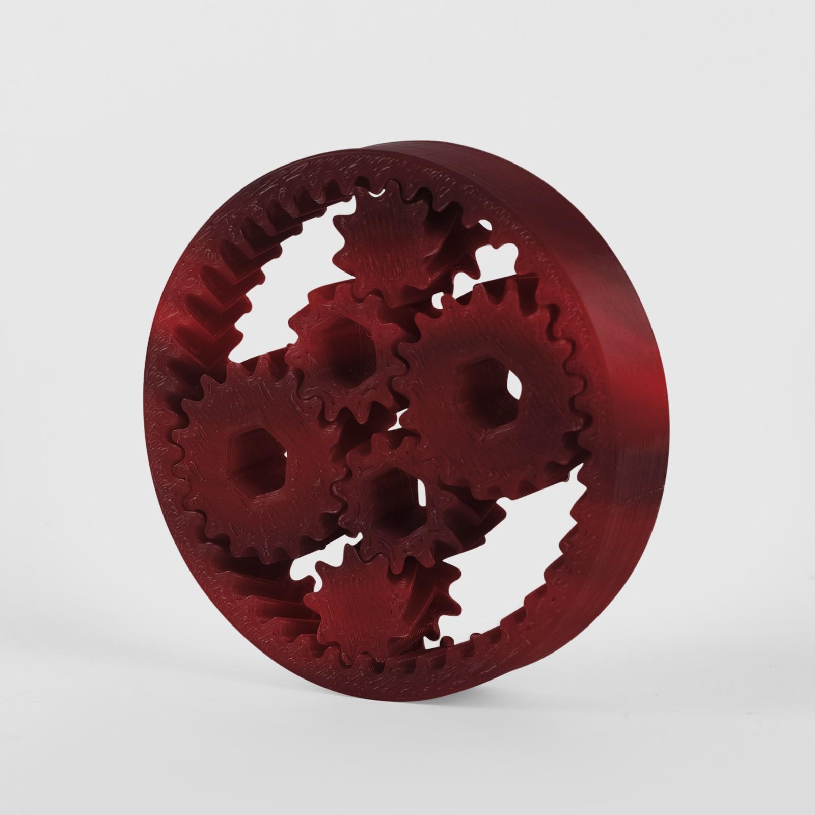 

Напечатанный на 3D-принтере быстрый планетарный редуктор с качающимся рычагом, освобождающий от нагрузки, новый взгляд на классический освобождающий рычаг One Size