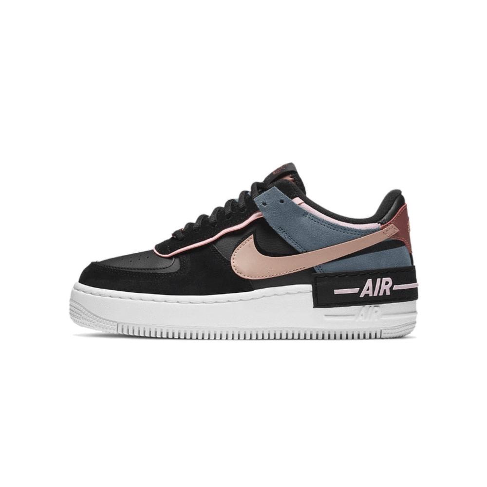 Nike Air Force 1 Shadow Black Metallic Red Bronze