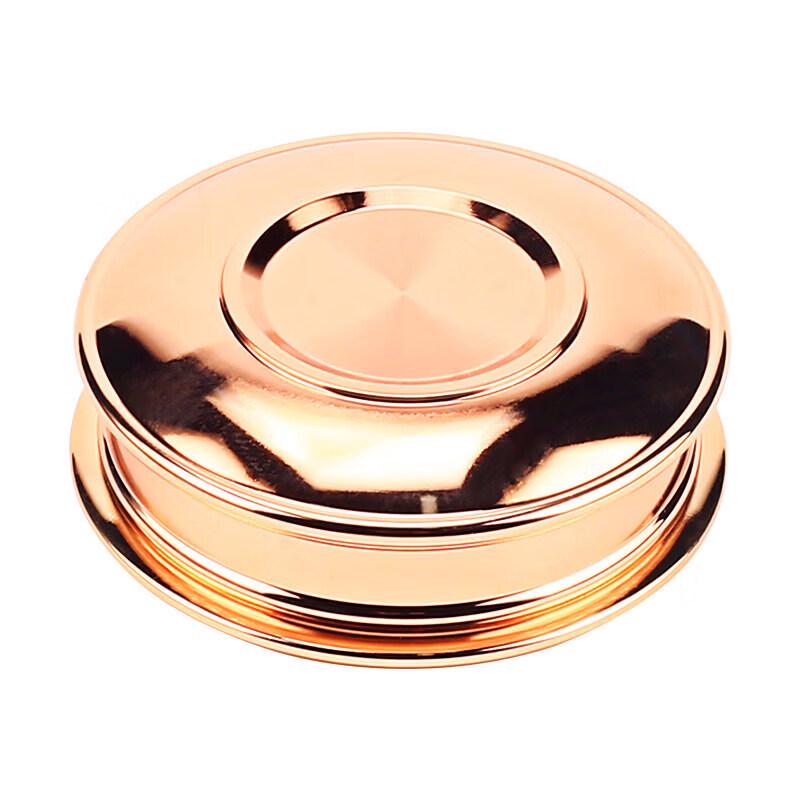 UO SO Rose Gold Metal Lid for Tea Caddies