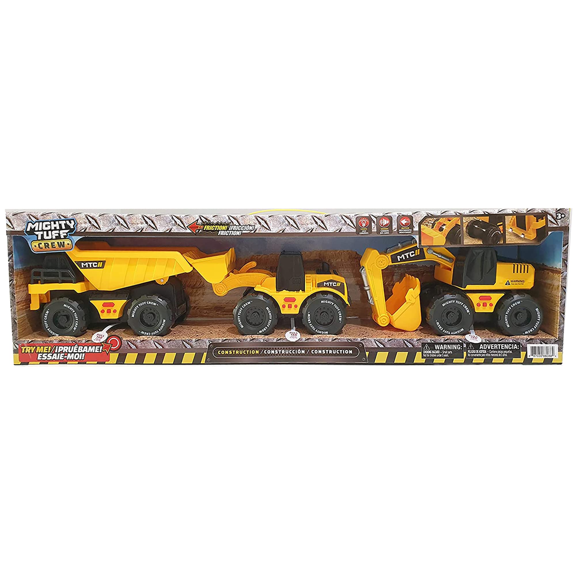 

Mighty Tuff Crew 3 Set Строительный игровой набор