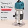 Woodworking Trimmer and Engraving Machine - Grooving, Milling, and Chamfering Tool.