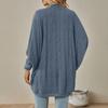 Women Batwing Sleeve Sweater Cardigan Casual Oversized Open Front Knit