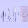 3Pcs Eyebrow Trimmer Set Stainless Steel Beauty Makeup Tool Safety Eyebrow Razors