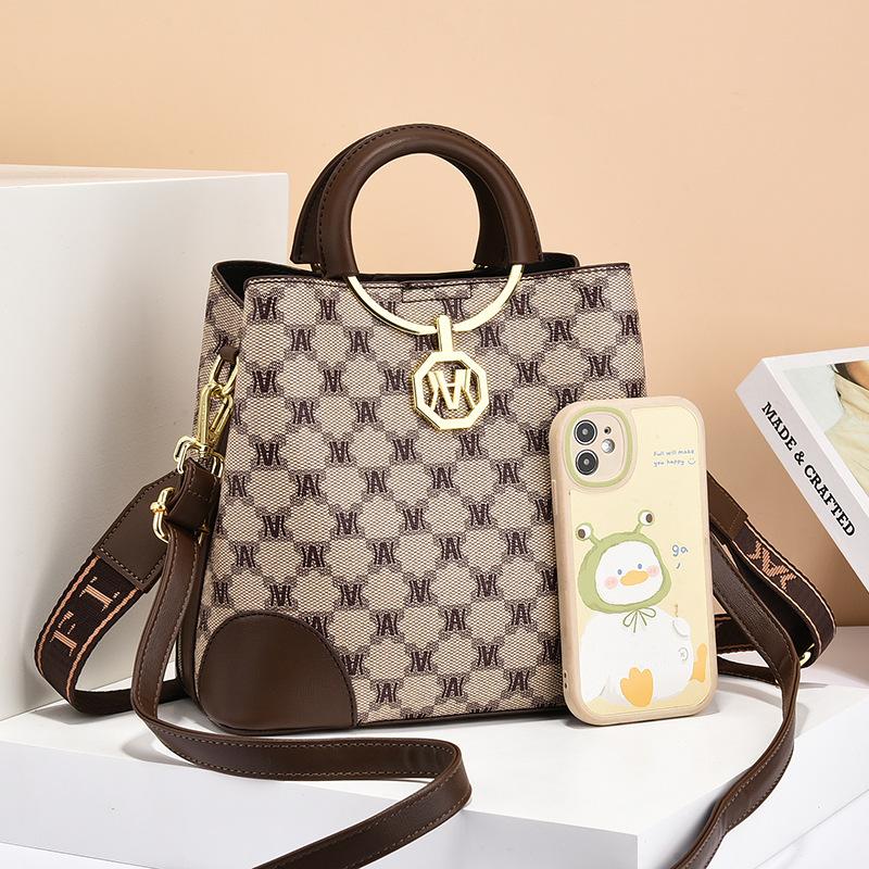 2025 New Fashion Bucket Bag Handbag Women's Large-capacity Shoulder Oblique Span Bag Women's