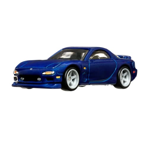 Hot Wheels Car Culture Ronin Run - '95 Mazda RX7 [3 Years Old and Up] HCK13 Blue 1/64