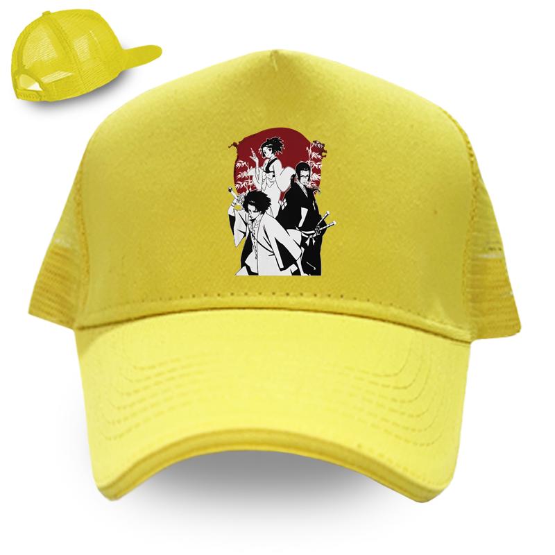 Samurai Champloo Awesome Baseball Cap Japanese Manga Anime Mugen Fuu Jin Unisex Women Caps Fashion Hip Hop Hat