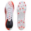 Puma Play Sports Comfort Soccer Shoes Men Shoes White Red 108328-01