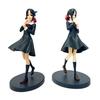 Love Is War 18cm Anime Figure Kawaii Girl Fujiwara Chika & Shinomiya Kaguya Action Collectible Model Doll Toy Gift