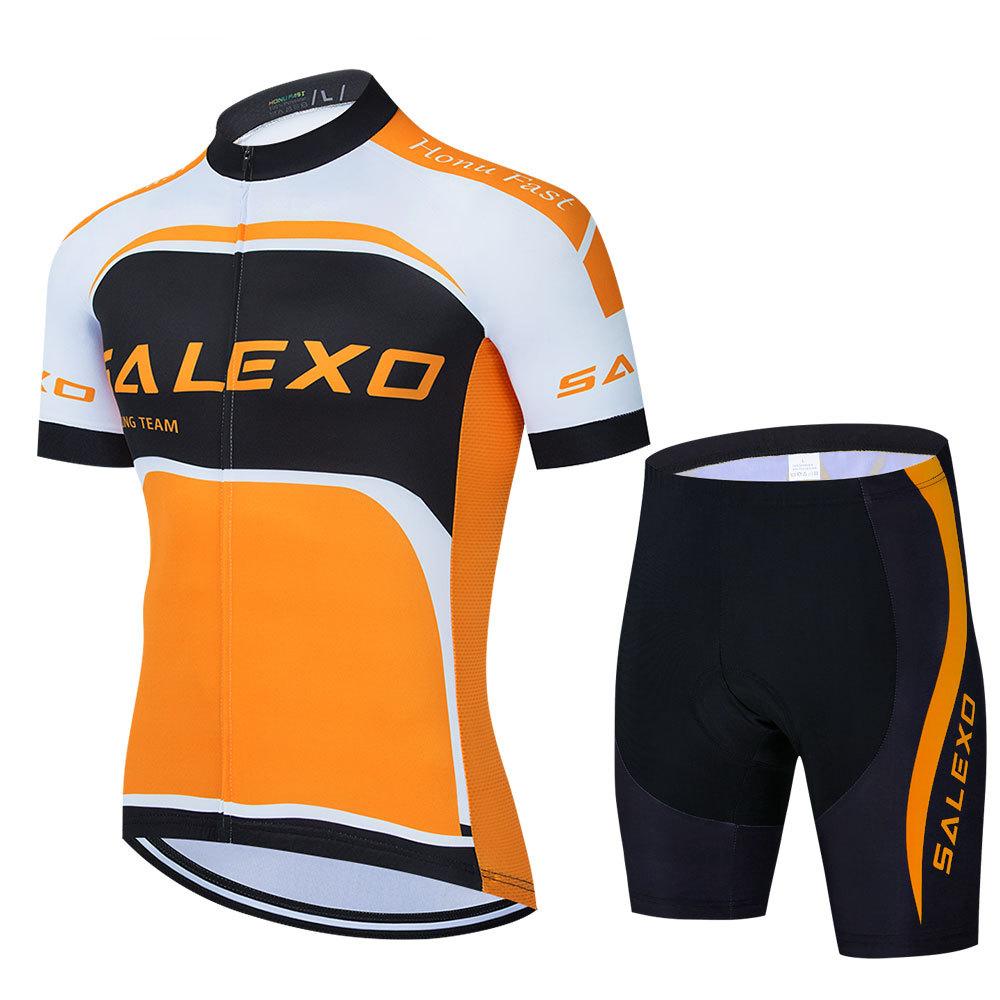 Short Sleeve Breathable Suit Cycling Suit, Men's Cycling Suit, Summer Quick Drying Short Sleeve Cycling Clothing, 2026 Summer Breathable Cycling Suit