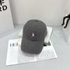 Baseball cap, hand-sewn hardware h letter soft top cotton cloth, thin sunshade, sunscreen cap, women's model