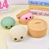 Colorful Dumpling Squishes Stress Balls Reusable Short Rebound Decompression Playthings Dough Ball One-Of-A-Kind Home Decoration Gifts