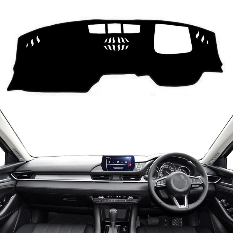 Car Styling For Mazda 6 Atenza GL 2018      Dashboard Cover Mat Pad Dash Sunshade Carpet Anti-UV Accessories