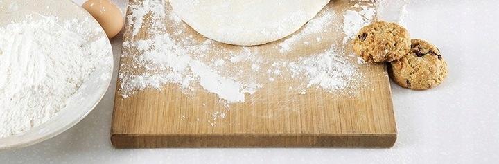 Wooden rolling pin with Christmas patterns and decorative engraving