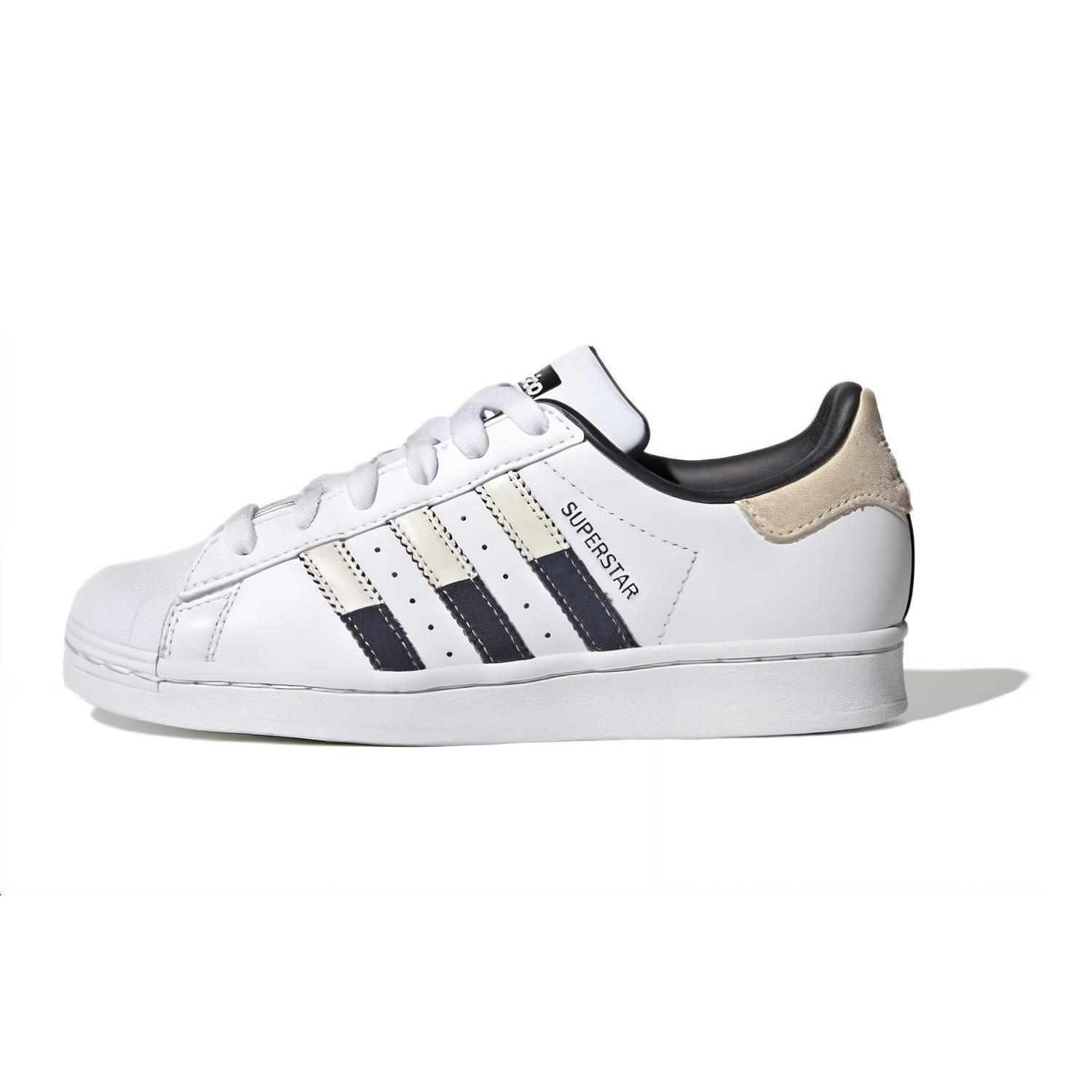 

Adidas Originals SUPERSTAR Low top Kids Skateboarding Shoes Ecru Kids HQ8730 36