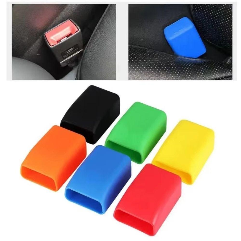 Anti Scratch Seat Belt Buckle Covers Scratch-proof Safety Buckle Clip Button Cover  Car Interior