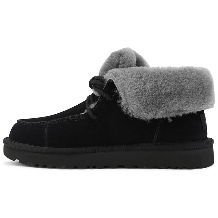 

UGG Ботинки женские Diara Lace-Up Short Plush Snow Boots Black 1113090-BLK