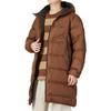 Nike hooded puffer long coat 'Brown' Men's DV1134-259