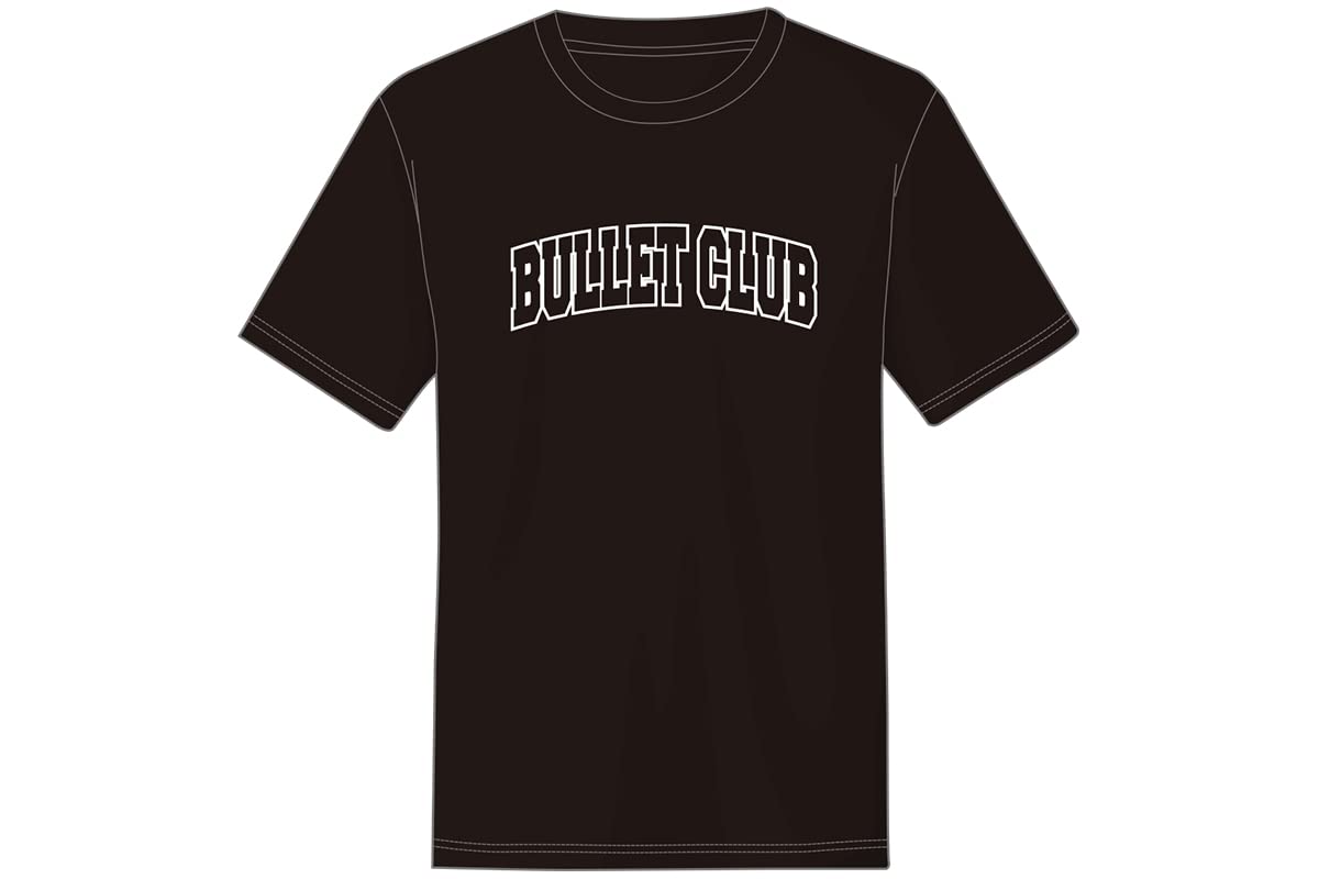 

New Japan Pro-Wrestling BULLET CLUB College T-Shirt 2022, Size S, 4427059247, Black