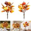 1PC Artificial Maple Leaf Flowers for Autumn - Living Room Decoration, Home Decor, Wedding Decoration, Party Decoration
