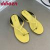Fashion New In Summer Beach Ladies Low Heel Slippers Female Flip Flops Slides Sandals Fashion Women Heeled Slippers Shoes Pumps