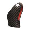 Luxurious ABS Carbon Fiber Gear Head Knob Cover Trim for Volvo XC60 S60 V40 2013 2017 Hassle Free Installation Material