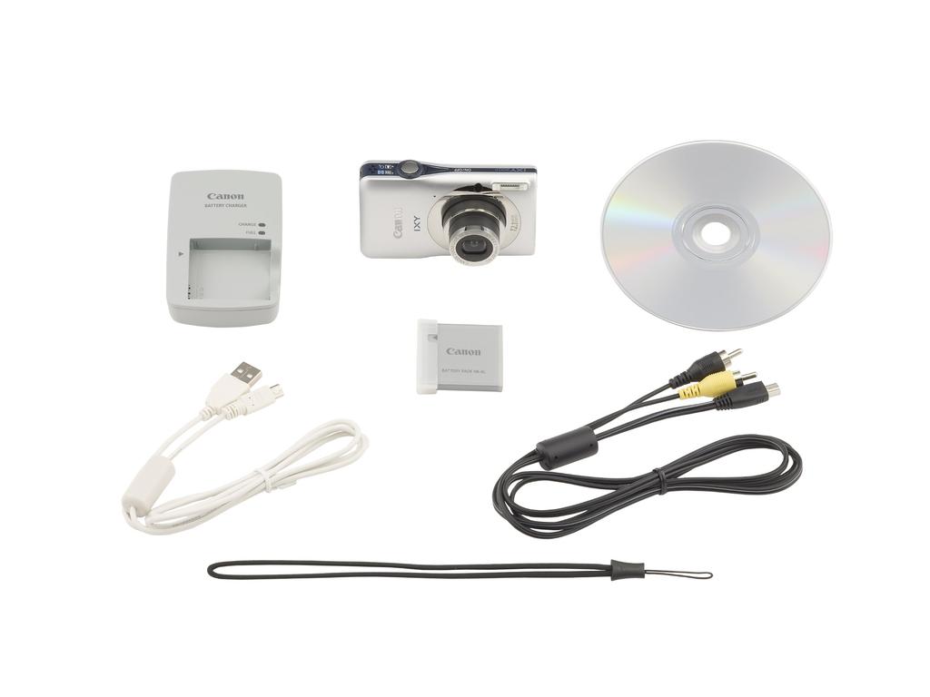 Canon IXY 200F Silver Digital Camera (IXY200F(SL)) (Refurbished)