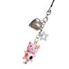 Multifunctional Beaded Cats Keychain Handmade Lovely Animal Bag Pendant Fashion Accessory for Trendy Look Daily Use