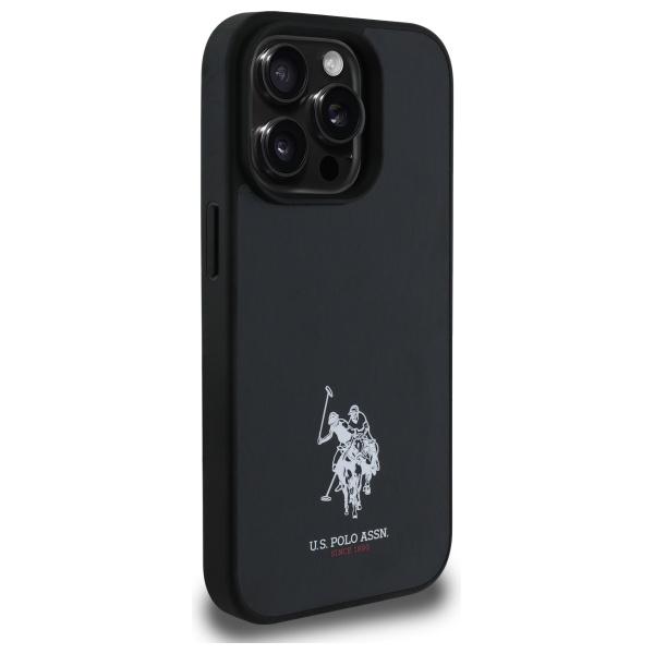 Us Polo Ushcp15Xpgek Iphone 15 Pro Max   6,7 Czarny/Black Skóra Haftowany Dh Kolor
