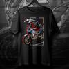 Koszulka Honda Męska i Damska CRF1100L Africa Twin ADV Sports Tee Letnia Bawełniana Krótkorękawna Wiosenna i Jesienna Górska Góra