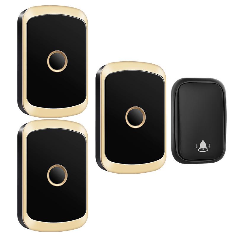 Smart, Self-Powered Wireless Doorbell: Ultra-Long Range, Waterproof, One-to-Three Callers No