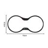 Stylish Carbon Fiber Cup Holder Trim For Guide 2017 Auto Cup Holder Decorative Cover Car Interior Accessories ABS