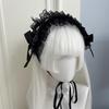 Fashion Subculture Hairband Soft Polyester Headband Daily Wear Hairpiece for Trendy Individuality
