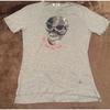 Used Skull Print T-Shirt 44