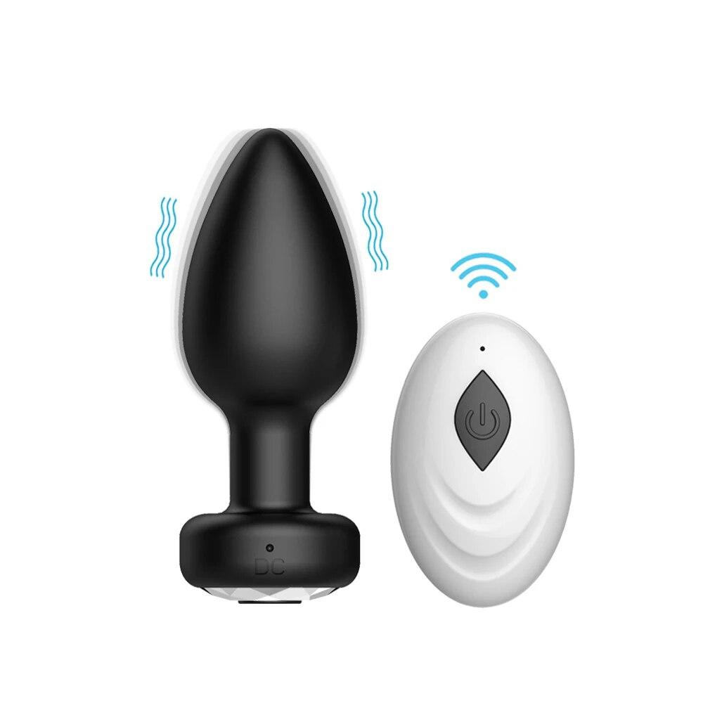 Anal Vibrator for Man Wireless Remote Control Silicone Butt Plug for Gay Plug Sex Toy for Woman Adult Products Prostate Massager