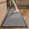 Zunchao Kitchen Floor Mat, Absorbent, Oil-Resistant, Waterproof, Non-Slip, Wipeable, Washable, Dirt-Resistant Mat