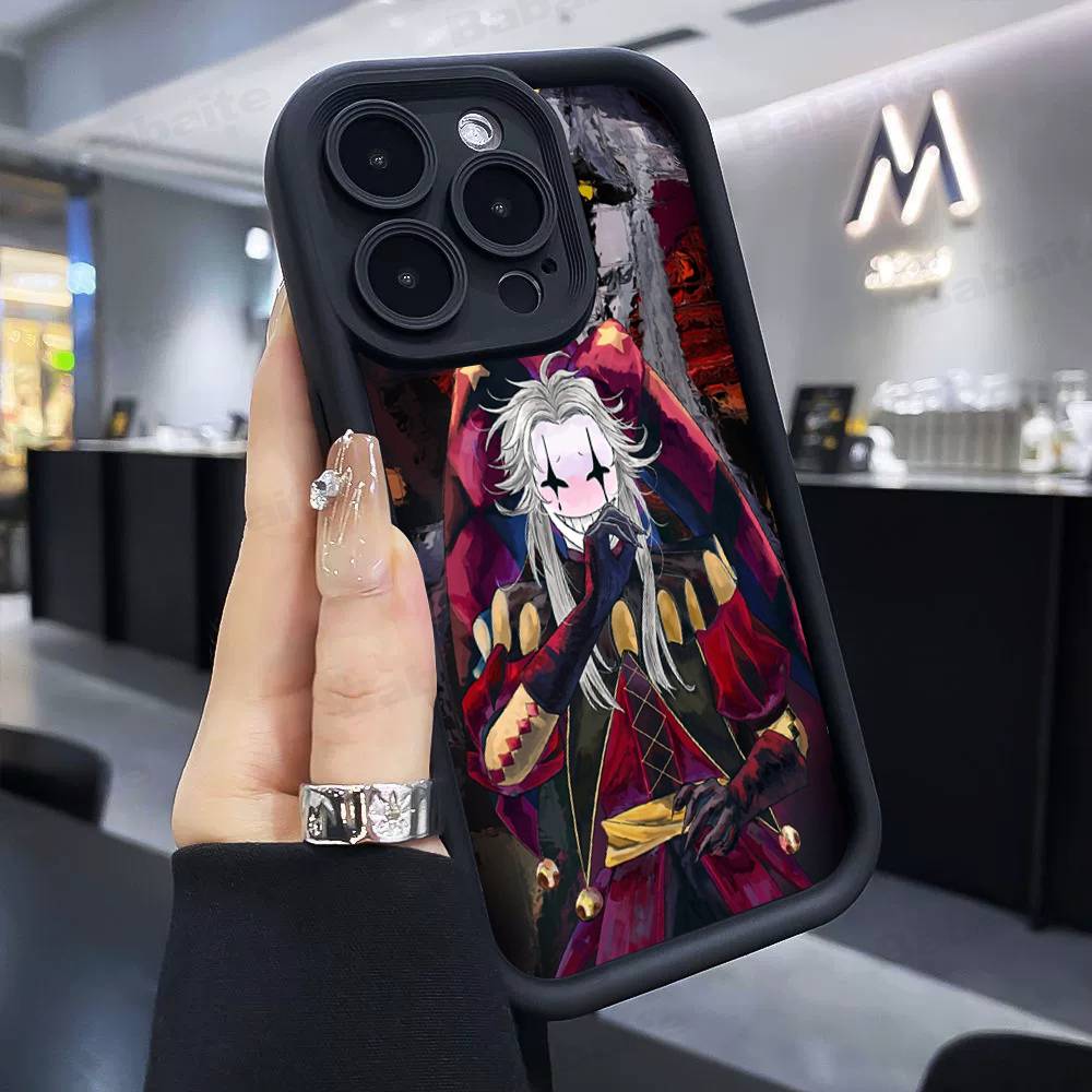 The Freak Circus Pierrot Game Phone Case For iPhone 17 16 E 15 14 13 12 11 Pro Max Plus Back Cover
