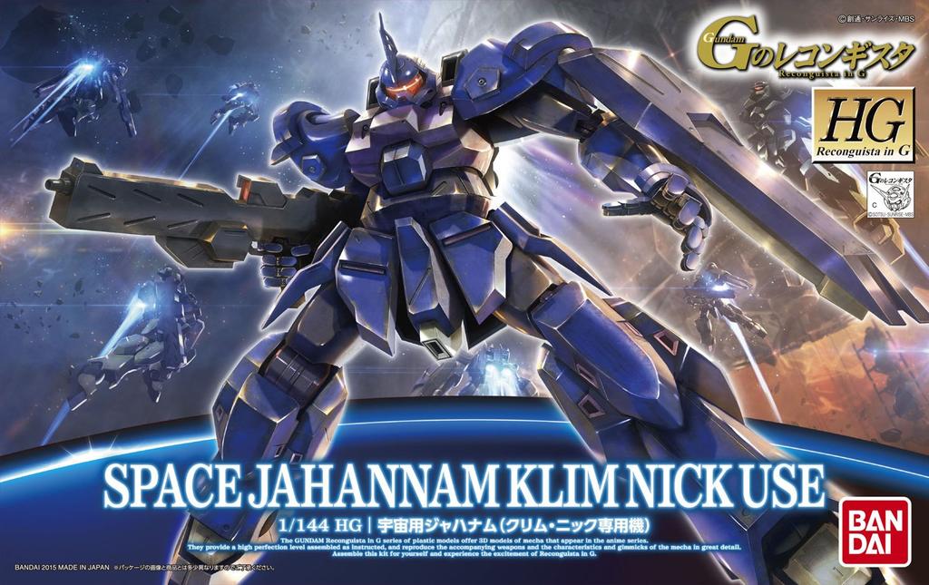 HG Jahannam Custom Reconguista in 1/144 Space-use (Klim Nick's Unit) (Gundam G)
