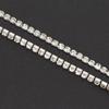   Resin     Rhinestones Chain Trim Ribbon Roll Sewing Craft Decoration (#01)