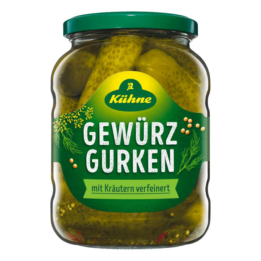 Kuehne Mini Cucumber Pickles 360G