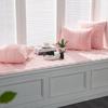 Yilanmeitu Plush Window Sill Cushion - Thick, Machine-Washable Tatami Mat for Bedroom & Balcony.
