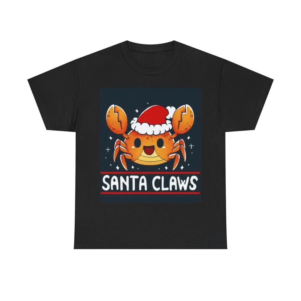 Men's and Women's T-shirts Santa Claws